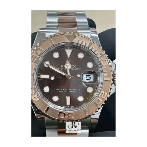 Rolex Yacht-Master 40 Two-Tone Everose Gold Chocolate Dial | Oyster Bracelet Luxury Watch