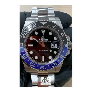 Rolex GMT-Master II Batman Blue Black Bezel | Oyster Bracelet GMT 40mm/41mm Luxury Watch
